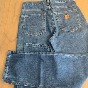 SOLD LOCALLYCarhartt Blue Jeans NWOT